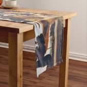 Leonardo da Vinci Kurzer Tischläufer (Beispiel)