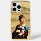 Leonardo da Vinci Lady mit Ermine Case-Mate iPhone Hülle (Rückseite)