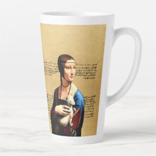Leonardo da Vinci Lady mit Ermine Milchtasse