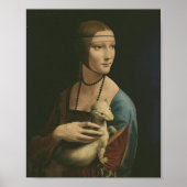 Leonardo da Vinci Lady mit Ermine Poster (Vorne)