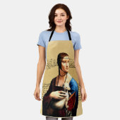 Leonardo da Vinci Lady mit Ermine Schürze (Getragen)