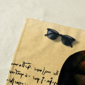 Leonardo da Vinci Lady mit Ermine Strandtuch (Beispiel)