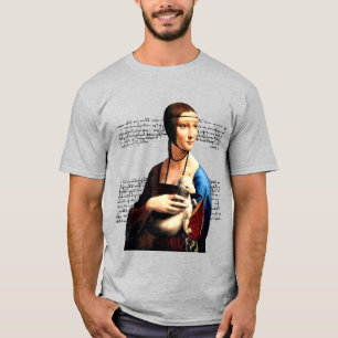 Leonardo da Vinci Lady mit Ermine T-Shirt
