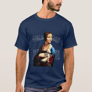 Leonardo da Vinci Lady mit Ermine T-Shirt