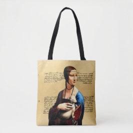 Leonardo da Vinci Lady mit Ermine Tasche