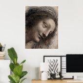 Leonardo da Vinci Leiter der Jungfrau Poster (Heimbüro)