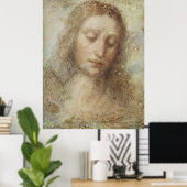Leonardo da Vinci Leiter des Christ Poster (Heimbüro)