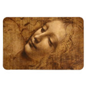 Leonardo da Vinci Leiter einer Frau Magnet (Horizontal)