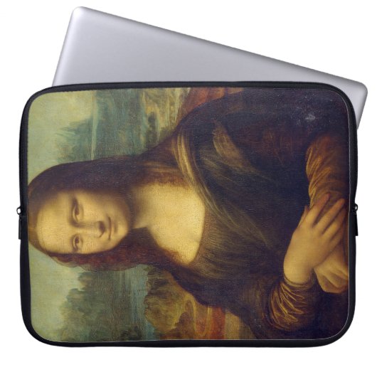 Leonardo Da Vinci - Lisa del Giocondo Laptopschutzhülle (Vorderseite)