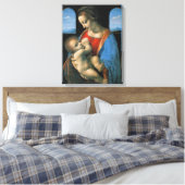 Leonardo da Vinci Madonna Lita Leinwanddruck (Insitu (Schlafzimmer))