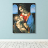 Leonardo da Vinci Madonna Lita Leinwanddruck (Insitu (Holzboden))