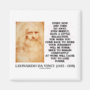 Leonardo da Vinci Magnet