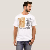 Leonardo da Vinci-Mechaniker-mathematische T-Shirt (Vorne ganz)