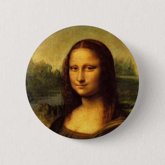 Leonardo da Vinci Mona Lisa Button (Vorderseite)