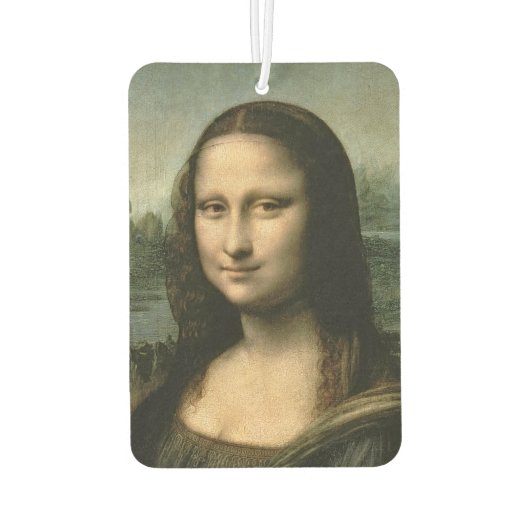 Leonardo da Vinci | Mona Lisa, c.1503-6 Autolufterfrischer (Rückseite)