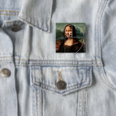 Leonardo da Vinci Mona Lisa Fibonacci Sequence Button (Beispiel)
