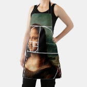 Leonardo da Vinci Mona Lisa Fibonacci Sequence Schürze (InSitu)