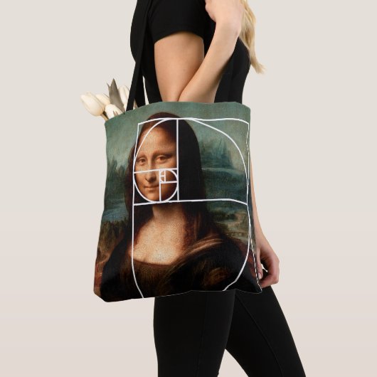 Leonardo da Vinci Mona Lisa Fibonacci Sequence Tasche (Von Nahem)