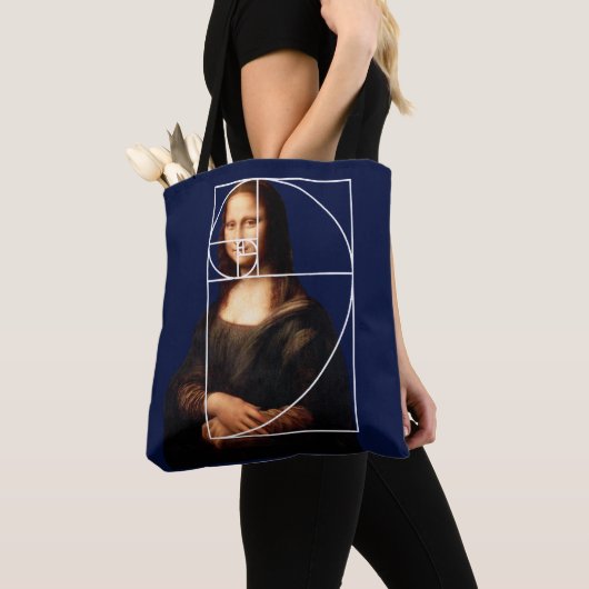 Leonardo da Vinci Mona Lisa Fibonacci Sequence Tasche (Von Nahem)