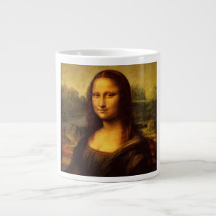 Leonardo Da Vinci Mona Lisa Fine Art Gemälde Jumbo-Tasse