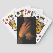 Leonardo da Vinci Mona Lisa Handkarten Spielkarten (Rückseite)