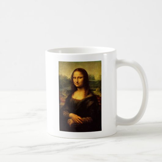 Leonardo da Vinci, Mona Lisa Kaffeetasse (Rechts)