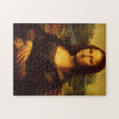 Leonardo da Vinci Mona Lisa Kunsthandwerk Puzzle (Horizontal)