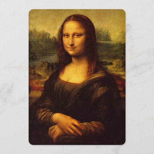Leonardo Da Vinci Mona Lisa Kunstmalerei (Vorderseite)