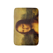 Leonardo Da Vinci Mona Lisa Kunstmalerei Badematte (Vorderseite Vertikal)