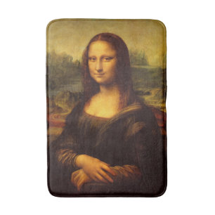 Leonardo Da Vinci Mona Lisa Kunstmalerei Badematte
