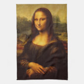 Leonardo Da Vinci Mona Lisa Kunstmalerei Geschirrtuch (Vertikal)