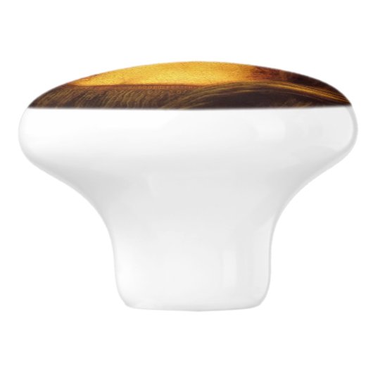 Leonardo Da Vinci Mona Lisa Kunstmalerei Keramikknauf (Seitenansicht)