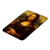 Leonardo Da Vinci Mona Lisa Kunstmalerei Magnet (Linke Seite)