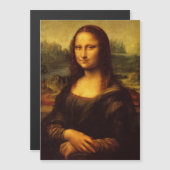 Leonardo Da Vinci Mona Lisa Kunstmalerei Magnetkarte (Vorne/Hinten)
