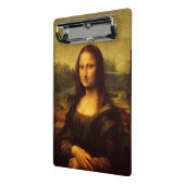 Leonardo Da Vinci Mona Lisa Kunstmalerei Mini Klemmbrett (Gewinkelt2)