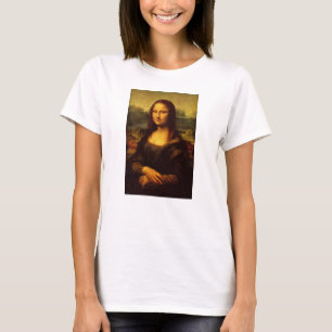 Leonardo Da Vinci Mona Lisa Kunstmalerei T-Shirt