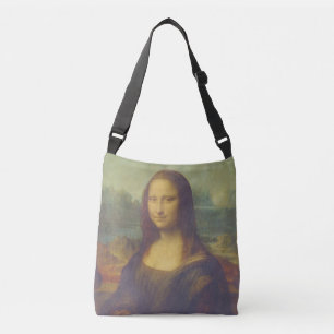 Leonardo Da Vinci Mona Lisa Kunstwerk Tragetaschen Mit Langen Trägern