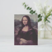 Leonardo da Vinci Mona Lisa (La Giaconda) Postkarte (Stehend Vorderseite)