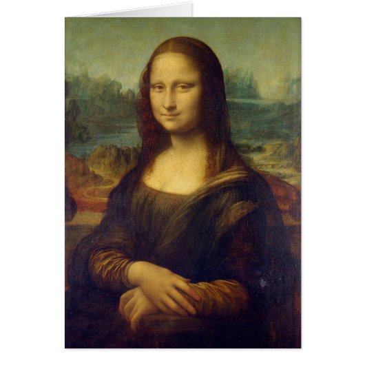 Leonardo Da Vinci, Mona Lisa, La Gioconda (Vorne)