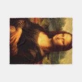LEONARDO DA VINCI - Mona Lisa, La Gioconda 1503 Fleecedecke (Vorderseite (Horizontal))