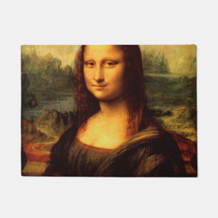 LEONARDO DA VINCI - Mona Lisa, La Gioconda 1503 Fußmatte