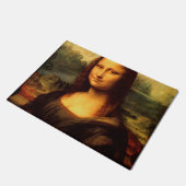 LEONARDO DA VINCI - Mona Lisa, La Gioconda 1503 Fußmatte (Schrägansicht)