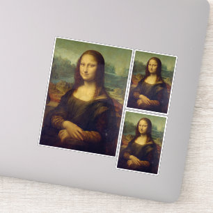 Leonardo Da Vinci, Mona Lisa, La Gioconda Aufkleber