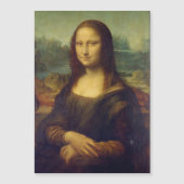 Leonardo Da Vinci, Mona Lisa, La Gioconda Magneteinladung (Vorderseite)