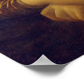 Leonardo Da Vinci, Mona Lisa, La Gioconda Poster (Ecke)