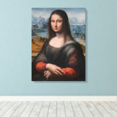 Leonardo da Vinci | Mona Lisa Leinwanddruck (Insitu (Holzboden))