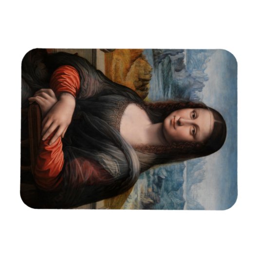 Leonardo da Vinci | Mona Lisa Magnet (Horizontal)