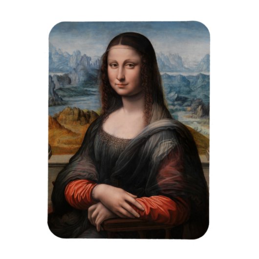 Leonardo da Vinci | Mona Lisa Magnet (Vertikal)