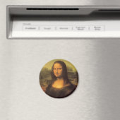 Leonardo Da Vinci' Mona Lisa Magnet (In Situ (Geschirrspüler))