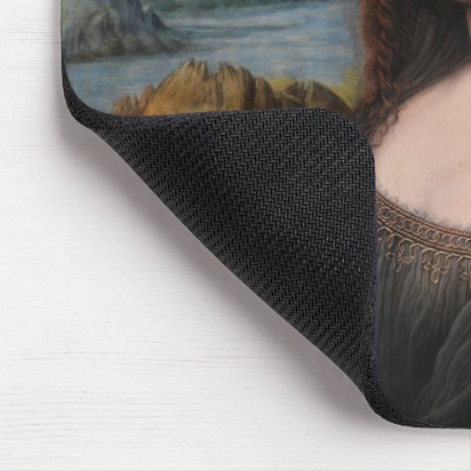 Leonardo da Vinci| Mona Lisa Mousepad (Ecke)